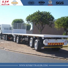 межплатный плоский прицеп для перевозки контейнеров для рынка Замбии