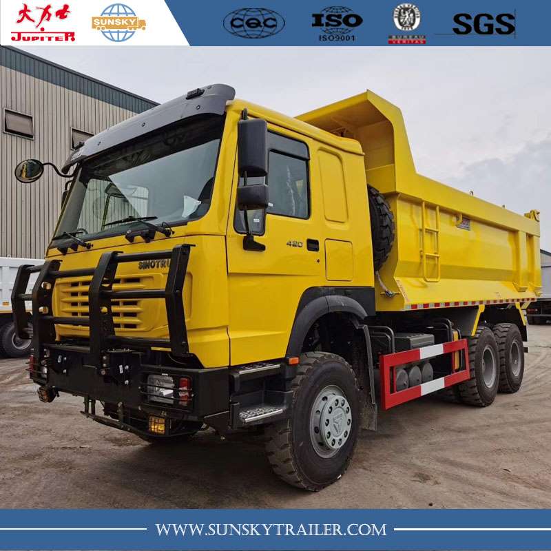  Howo mining dump truck supplier