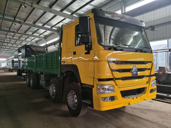 Новый Howo на боковой стенке грузовой автомобиль экспорт в Африку