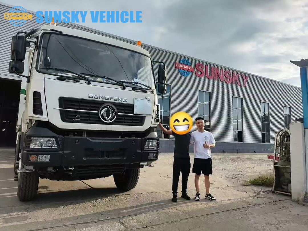 Визит клиента из Замбии на завод Sunsky Vehicle!