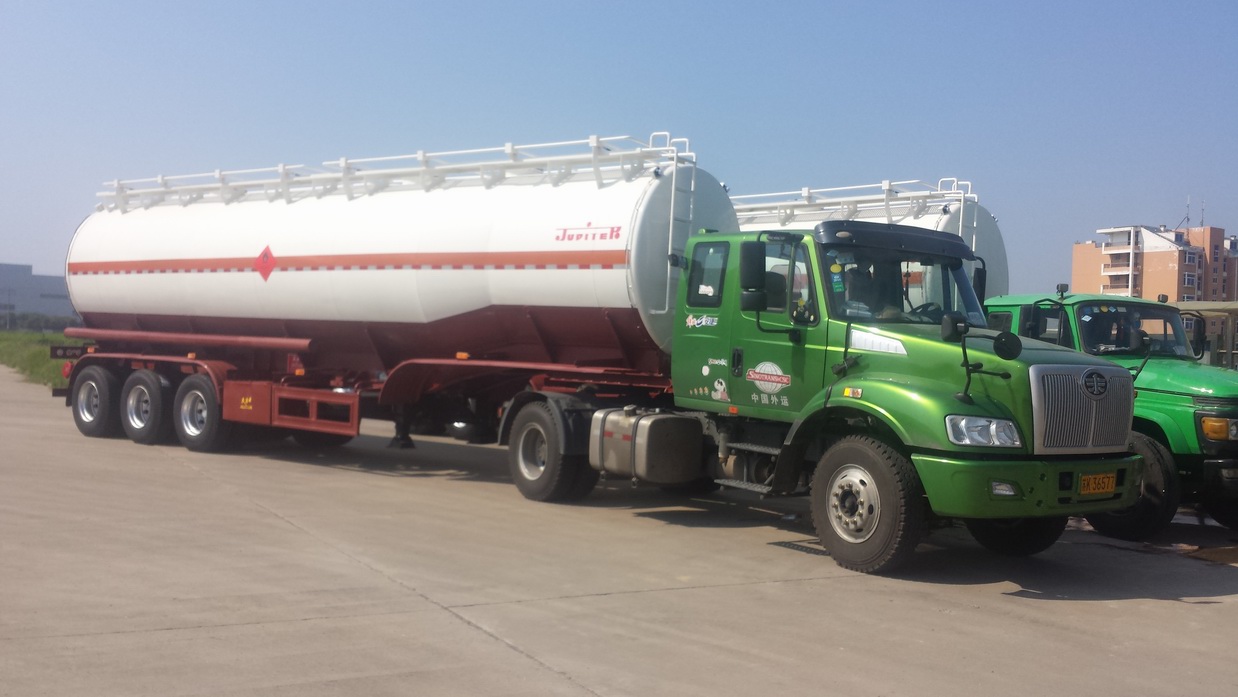 Сунский топлива прицепы танкер получил хорошие отзывы от наших клиентов в Малави